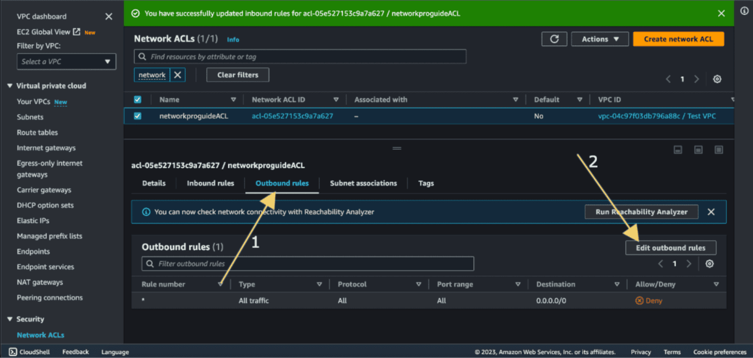 How to Create/Modify NACLs and SGs in AWS | NetworkProGuide