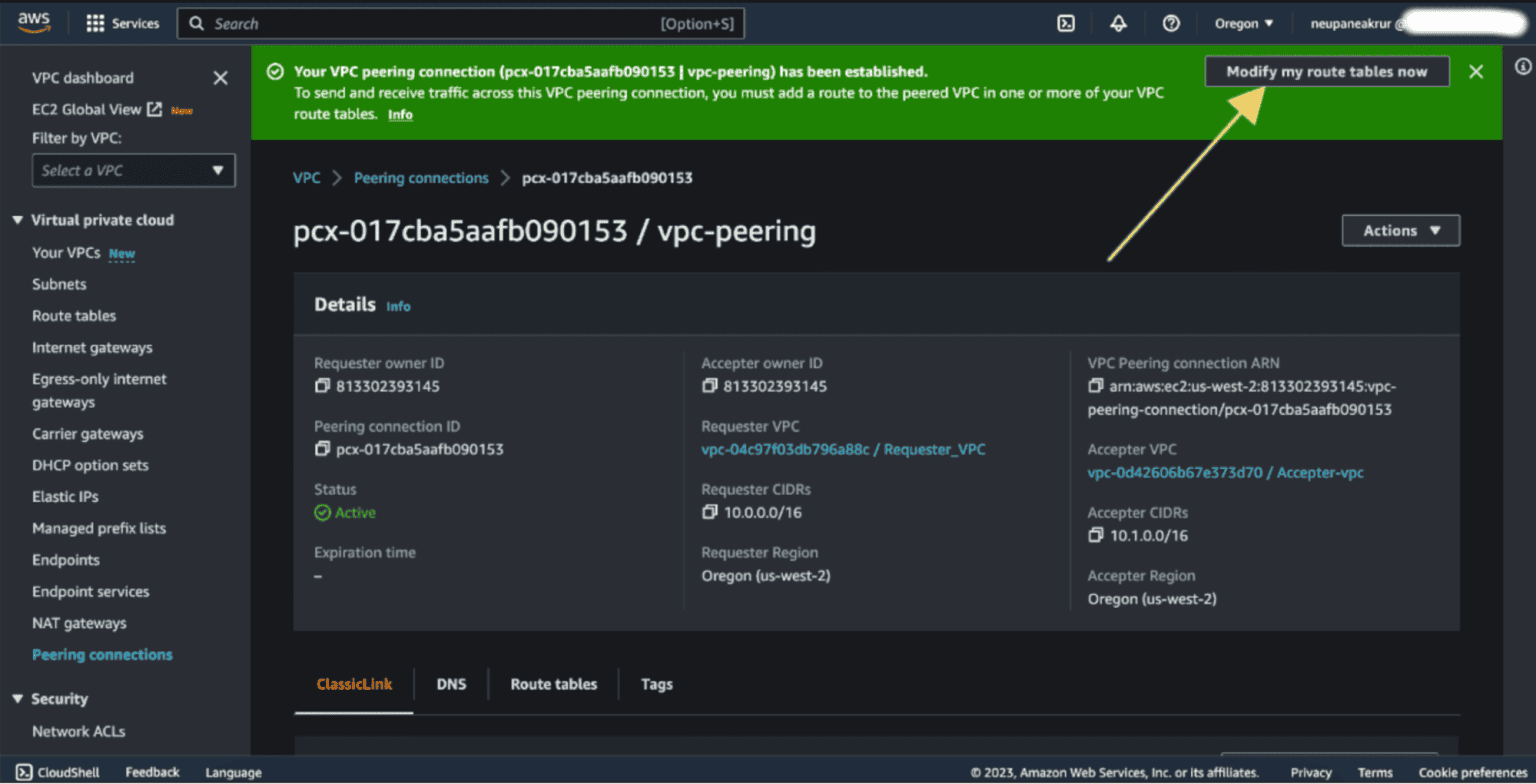How to Create AWS VPC Peering Connection Step-by-Step | NetworkProGuide