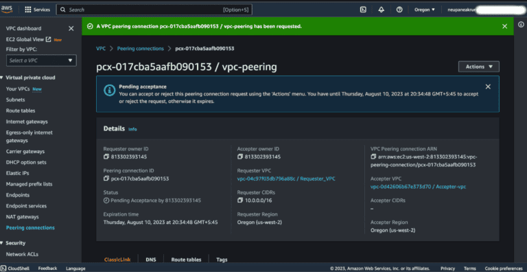 How to Create AWS VPC Peering Connection Step-by-Step | NetworkProGuide