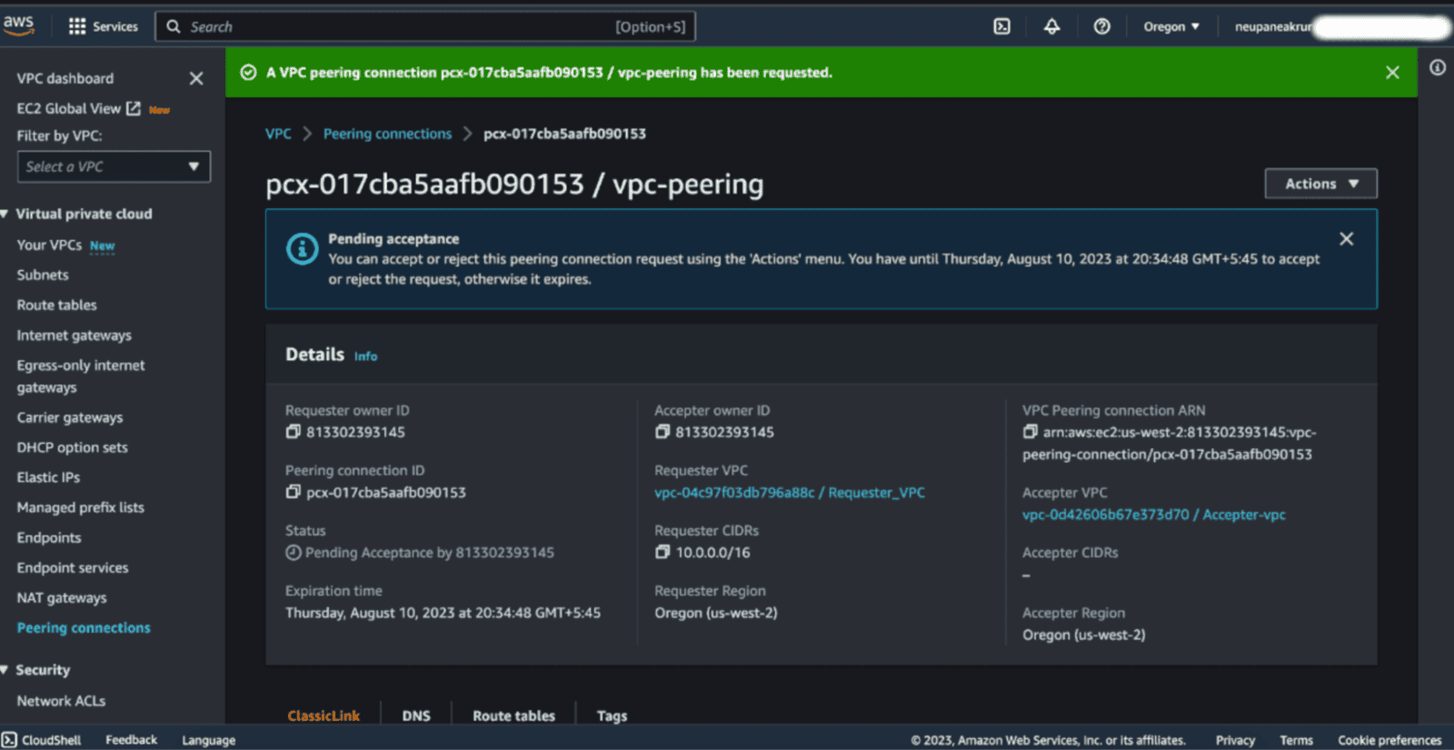 How to Create AWS VPC Peering Connection Step-by-Step | NetworkProGuide