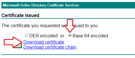 Screenshot showing cisco ise 24 install certificate advanced csr download cert