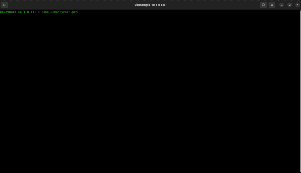 Command to create a new file