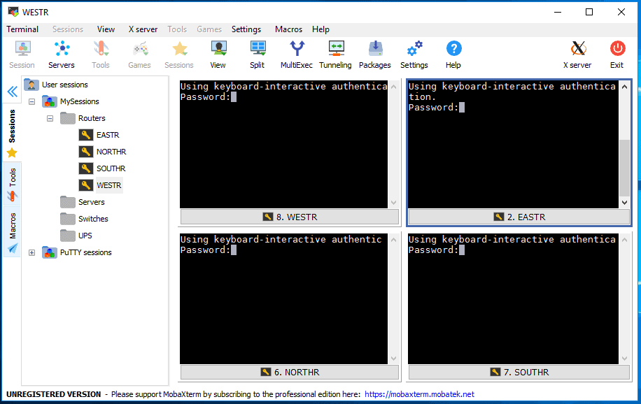 putty ssh extend session